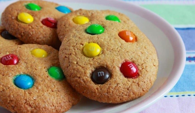 Pliki cookie z M & Ms