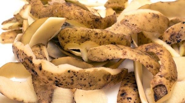 potato peelings