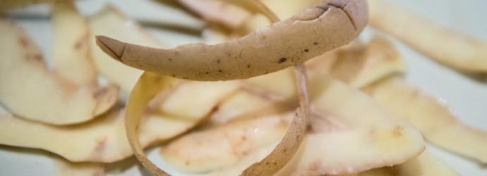 potato peels as fertilizer