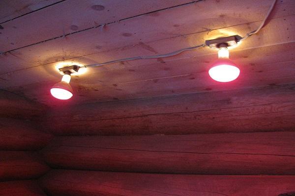 heating by lamp