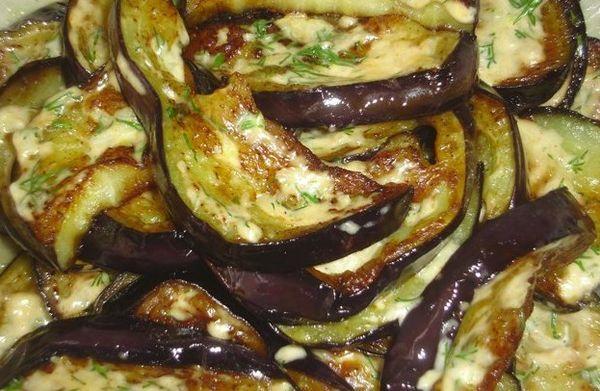 fried eggplant