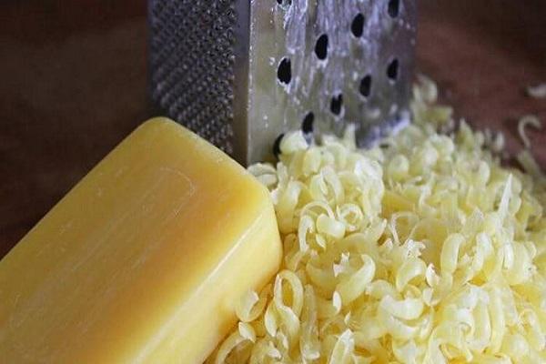 grated soap