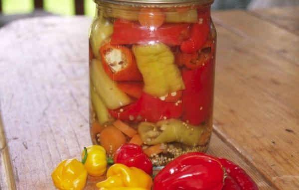 inlagda paprika