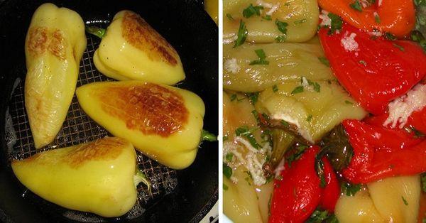 Rostade paprika