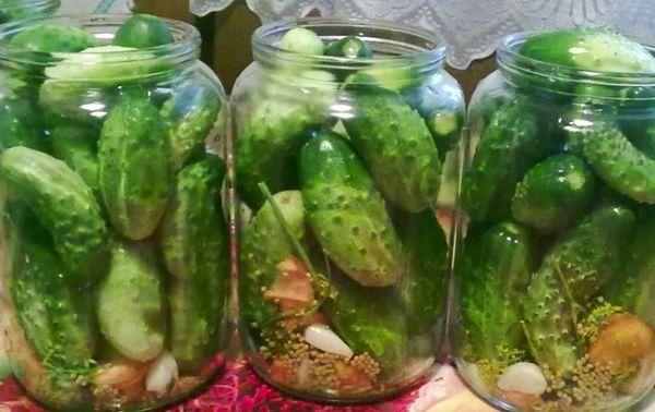 Cetrioli con senape