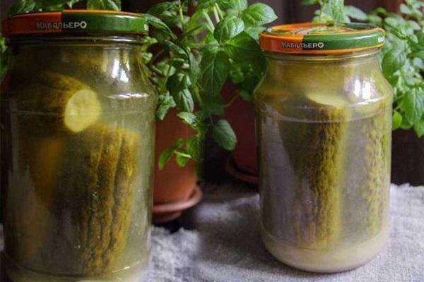 pickled cucumbers