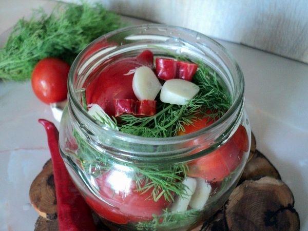 würzige Tomaten