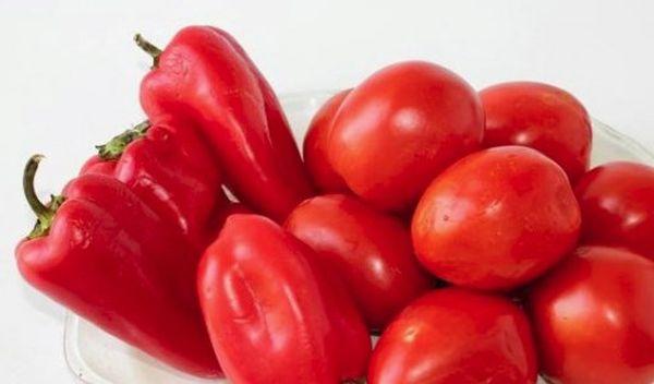 tomatoes and peppers