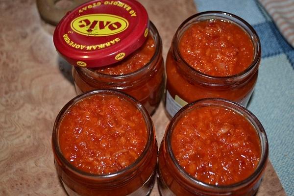 adjika with horseradish