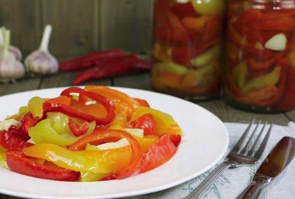 pepper with garlic