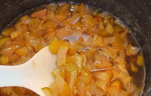 Marmelade in einem Slow Cooker