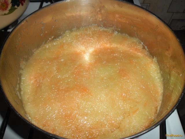 caviar de calabaza en una sartén