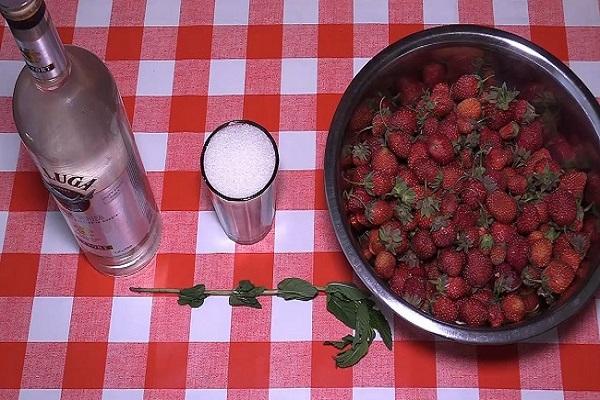vodka with sugar