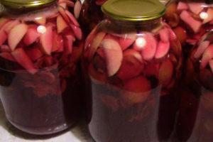 TOP 3 simple recipes for the winter compote from pears and plums