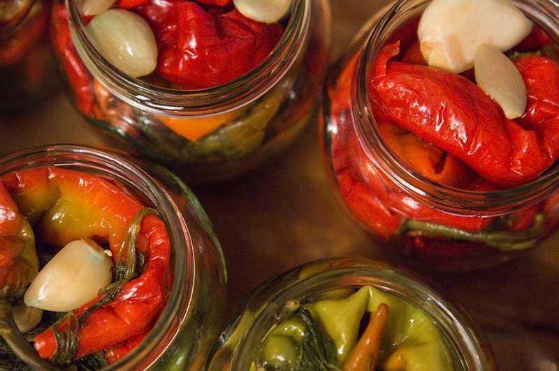 pickled hot pepper