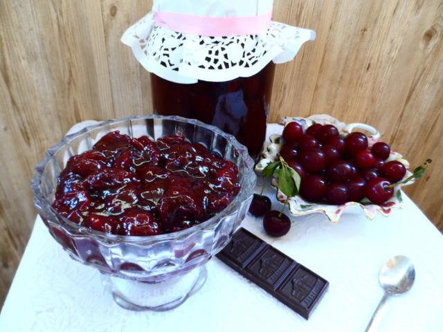 Cherry covered in chocolate