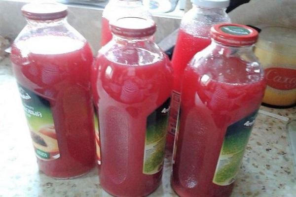 juice från en juicer