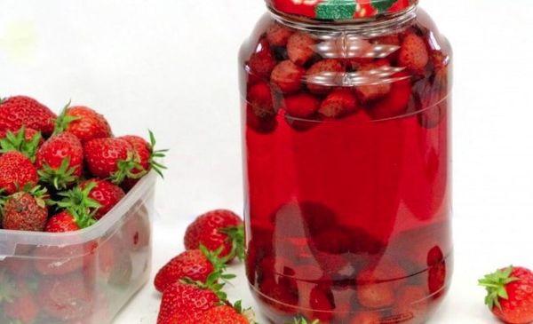 strawberry compote