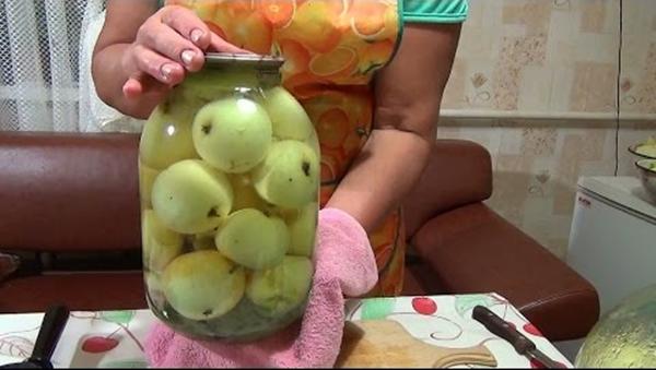 Незрели компот од јабуке