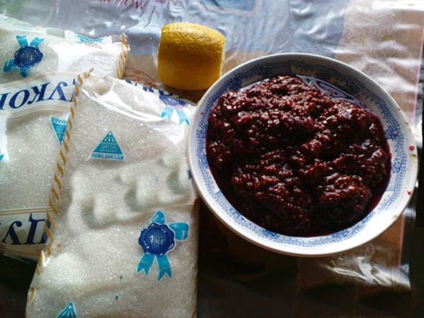 Himbeer-Zitronen-Marmelade