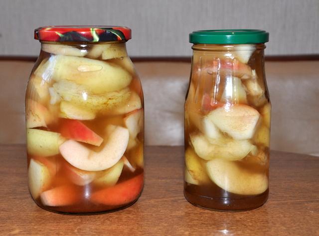 apple trees in syrup