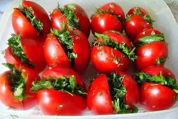 nhồi với các loại thảo mộc