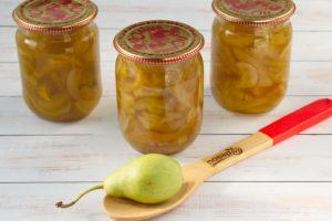 TOP 4 Schritt-für-Schritt-Rezepte für die Herstellung von grüner Birnenmarmelade