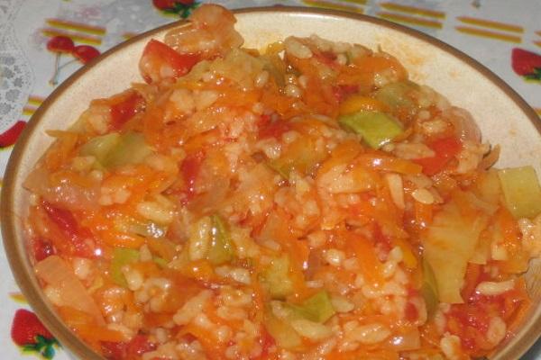 abobrinha com tomate