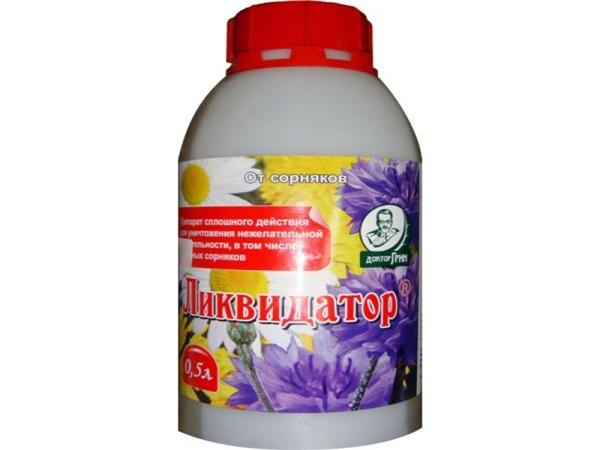 Anweisungen zur Unkrautbekämpfung