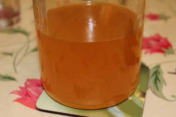 der resultierende Saft
