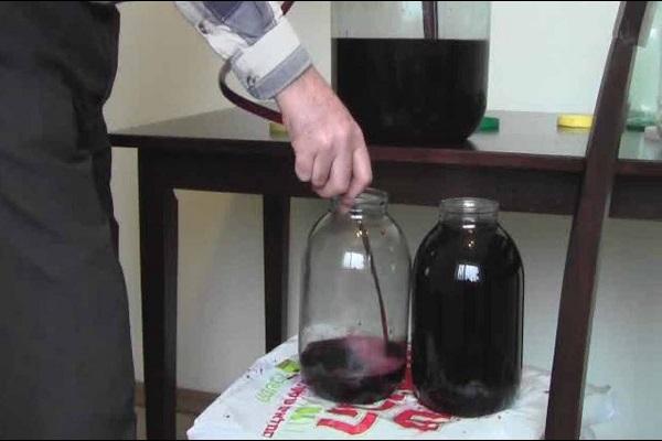escurrir el vino