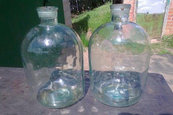 botellas grandes