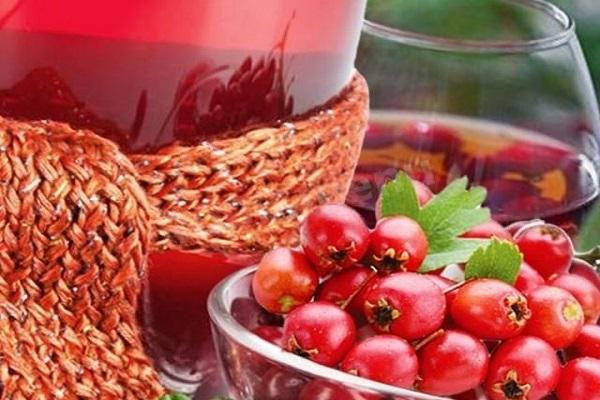 Beeren aus Weißdorn