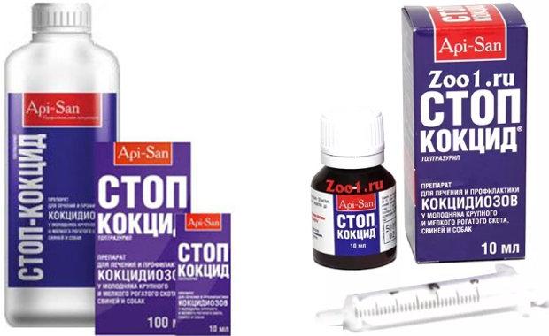 zatrzymaj kokcyd dla królików