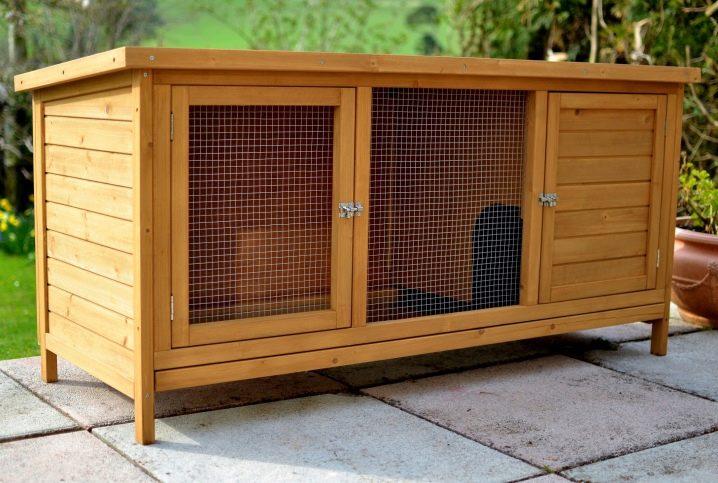 Do-it-yourself-Bau einer Voliere für Kaninchen und Zucht zu Hause