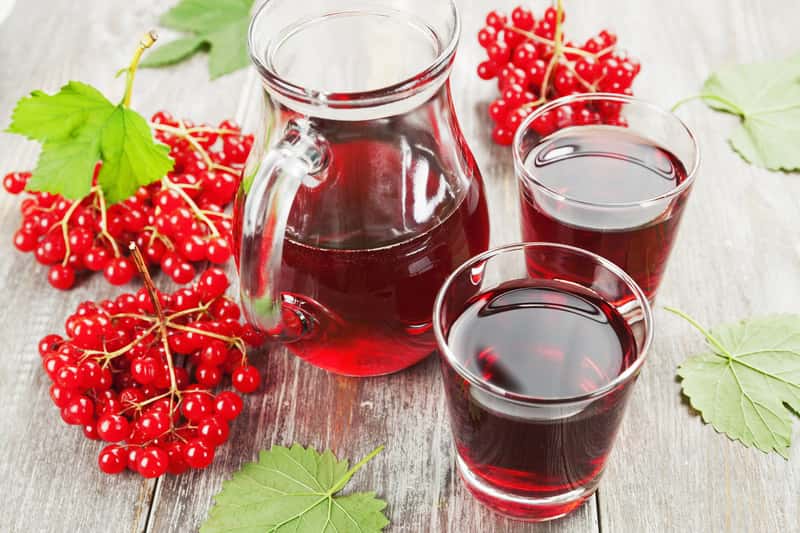 suco de viburnum